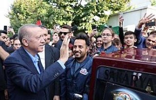Cumhurbaşkanı Erdoğan Sakarya’da