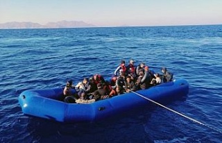 Datça’da 48 göçmen kurtarıldı, 29 göçmen...