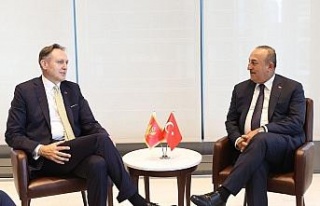 Dışişleri Bakanı Çavuşoğlu, Karadağlı mevkidaşı...