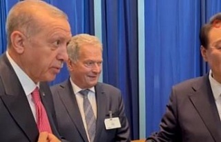 Erdoğan, Finlandiya Cumhurbaşkanı Niinisto ile...