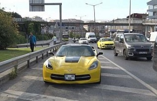 İstanbul’da 7 milyon liralık ultra lüks otomobil...