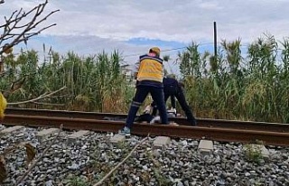 Trenin çarptığı şahıs hayatını kaybetti