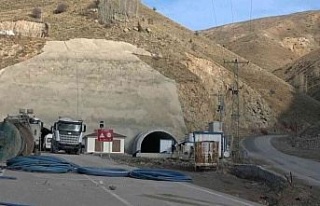 Türkiye’nin en uzun 3. tüneli kar düştüğünde...