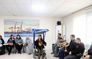 Akdeniz Belediyesinden engelli vatandaşlara iş kulübü...