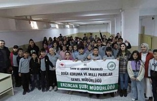 Erzincan’da öğrencilere biyoçeşitlilik, biyokaçakçılık...