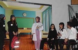 Türkeli’de afet bilinci tiyatro ile anlatılıyor
