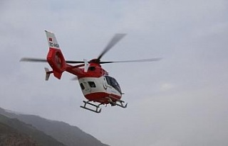 Van’da ambulans helikopter 2022 yılında 112 hasta...