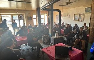 Beyşehir’de çiftçi eğitim toplantıları sürüyor