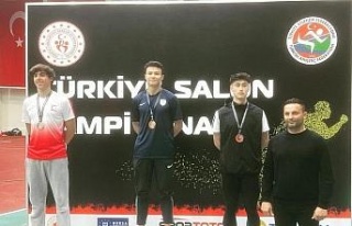 Bilecikli genç atlet Türkiye şampiyonu oldu