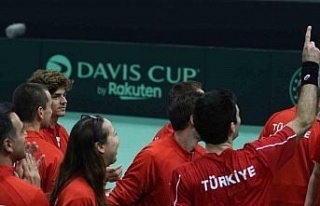 Milli Takım Davis Cup’ta ilk güne iki galibiyetle...