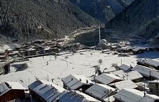 Trabzon’da kar: 24 mahalle yolunda karla mücadele...