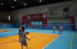 Afyonkarahisar’da Badminton müsabakaları sona...