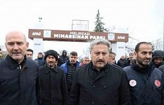 Başkan Palancıoğlu, Bakan Soylu ile Çarşıda...