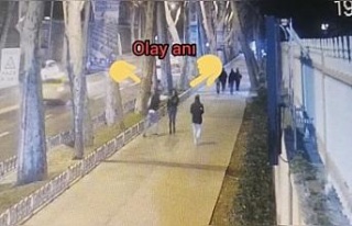 (Özel) İstanbul’da kiralık araçla kadına kapkaç...