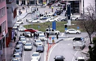 Samsun’da trafiğe kayıtlı araç sayısı 422...