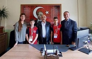 Çorumlu öğrenciler kodlama yarışmasında Türkiye...