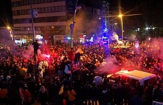 Erzurum’da da Galatasaray coşkusu yaşandı