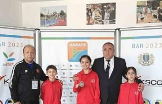 Eskişehirli karateci Balkan Şampiyonası’nda 3’üncü...