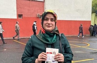 Oy kullanabilmek için Azerbaycan’dan geldi