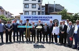 Kırım Türkleri kültür ve eğitim merkezinin temeli...