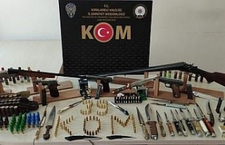Kırklareli’nde silah kaçakçılığı operasyonu:...
