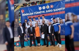 Minikler Türkiye Judo Şampiyonası’nda Kırklarelili...