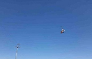 Nevşehir’de helikopterle havadan denetim yapıldı