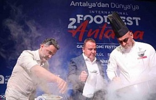 Antalya’dan dünyaya açılan 2. Foodfest Antalya...