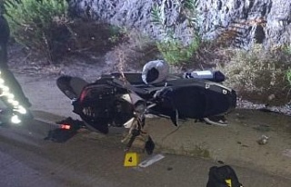 Motosiklet sürücüsü hayatını kaybetti