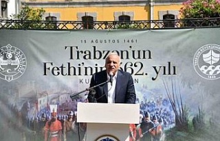 Trabzon’un fethinin 562. yıl dönümü etkinlikleri