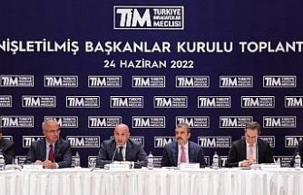 Merkez Bankası Başkanı Şahap Kavcıoğlu’ndan TİM’e ziyaret