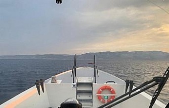 Türk kara sularına geri itilen 17 düzensiz göçmen kurtarıldı