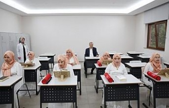 Cumhurbaşkanı Erdoğan, Müzehhibe Fatma Aydın İmam Hatip Ortaokulu’nu açtı