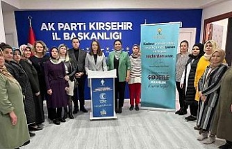 AK Partili Ünsal: "AK Partili kadınlar, kadına yönelik şiddet uygulamasına hep karşı duruyor"