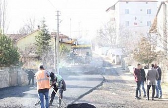 Bünyan’da asfalt çalışmaları sokaklarda devam ediyor
