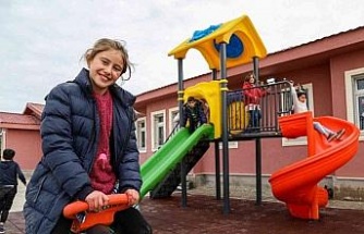 Kırsaldaki 67 mahalleye oyun parkı kuruldu