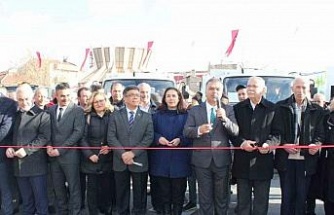 Çan Belediyesine yeni 12 hizmet aracı