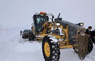 Kars’ta 38 köy yolu ulaşıma kapalı