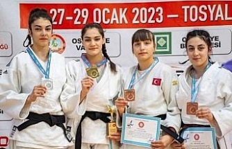 Salihlili judocular, Osmaniye’de derece yaptı