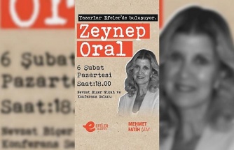 Yazar Zeynep Oral ’Yazarlar Efeler’de Buluşuyor’un konuğu olacak