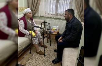 Başkan Çetin’den Ramazan ayında hastalara moral ziyareti