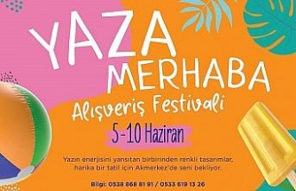 Akmerkez ’Yaza Merhaba Alışveriş Festivali’ başlıyor