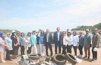 Trabzon’da Çevre Günü’nde dip temizliği yapıldı