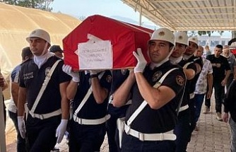 Osmaniye’de havaya ateş ettiği için uyardığı komşusu tarafından öldürülen polis memuru toprağa verildi
