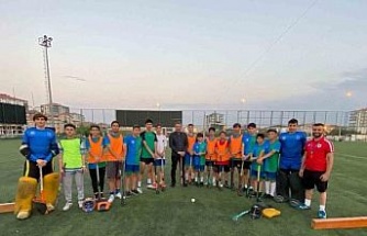 Pursaklar Belediye Spor Kulübü U16 Erkek Hokey Takımı yeni sezona hazırlanıyor