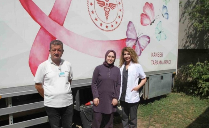 Malazgirt’te “mobil kanser tarama aracı” hizmet vermeye başladı